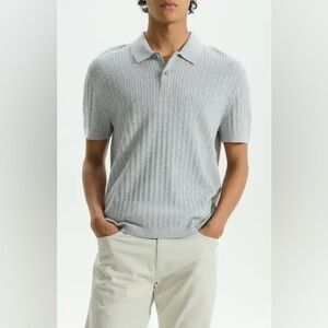 Nordstrom light grey collar